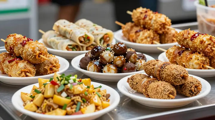 hybrid fusion street food dishes