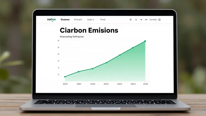 AI carbon emissions forecasting software