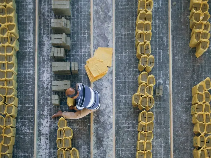 concrete paving stone production